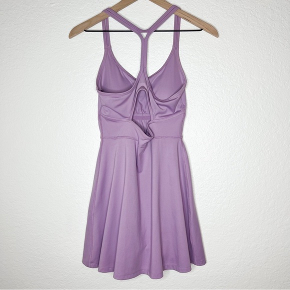 Madewell Flex Cutout Fitness Dress Lavender Purple size Small Tennis - Picture 5 of 10